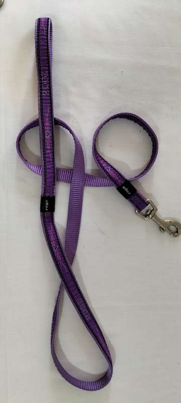 Authentic ROGZ Dog Leash Purple
