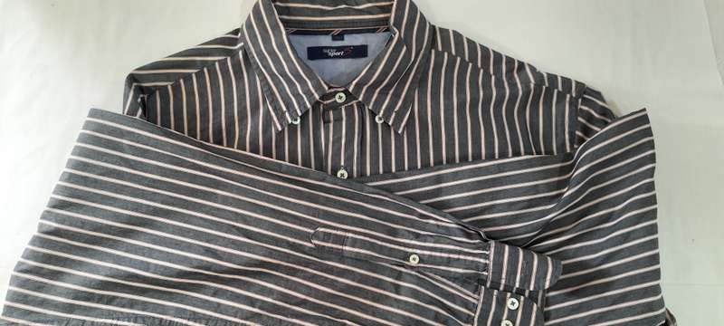 Quality Woolworths SuperSport 100% Cotton Long Sleeve Shirt - (Nr15) - XL