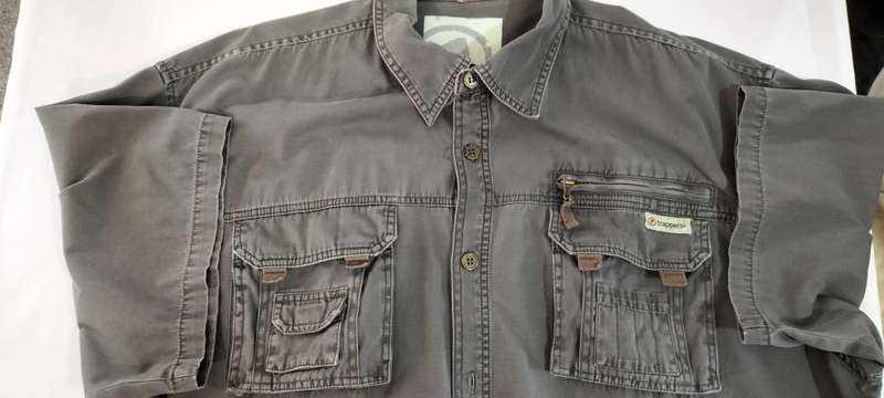 Quality Trappers Short Sleeve Men's Shirt. (Nr24) - XXL