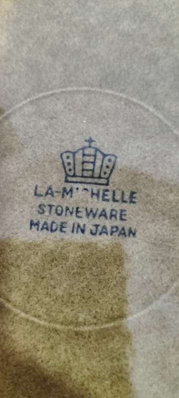 Magnificent Rare Circa 1970 La Michelle Stoneware (Japan) Plate/Platter (Nr1)