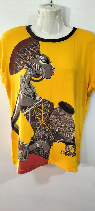 A Stunning Ginger Mary Ladies Short Sleeve Top (Nr1). 42