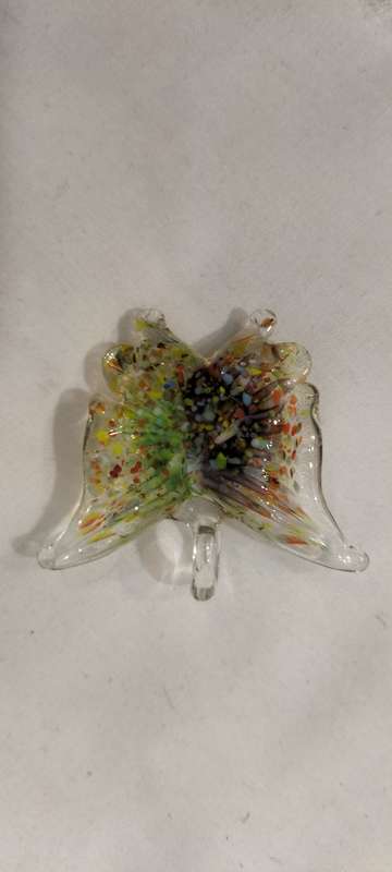 A Magnificent Murano Glass Butterfly Pendant - B22