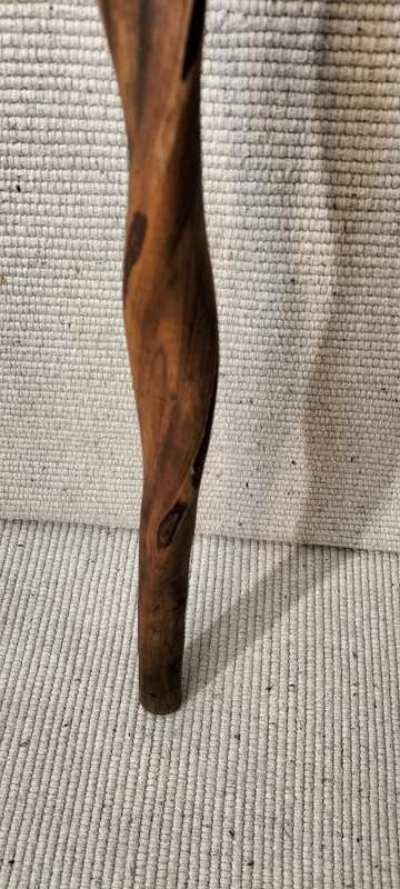 A Beautiful Well Preserved Wood Carved Walking Stick. (1 of 3)