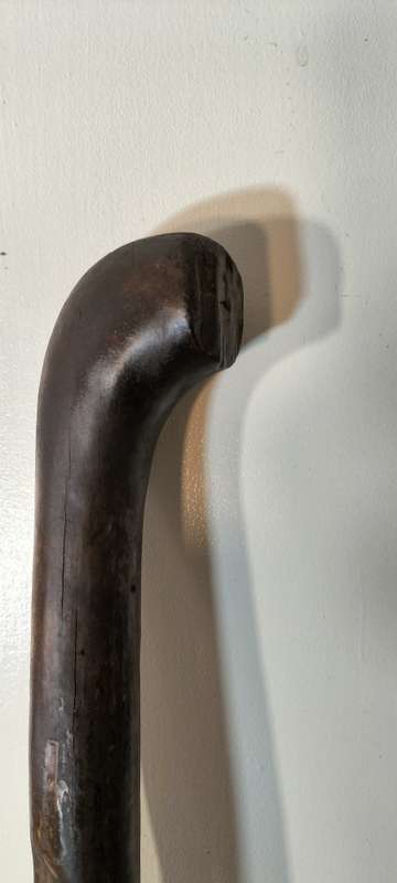 A Beautiful Well Preserved Wood Carved Walking Stick. (3 of 3)
