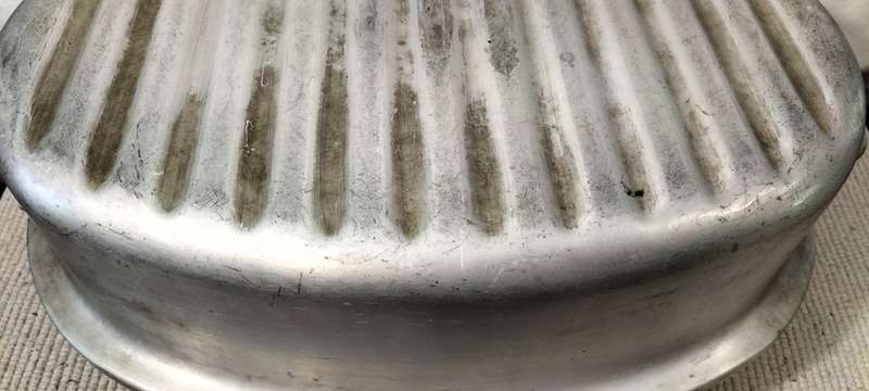 Vintage Aluminium Lidded Oven Casserole