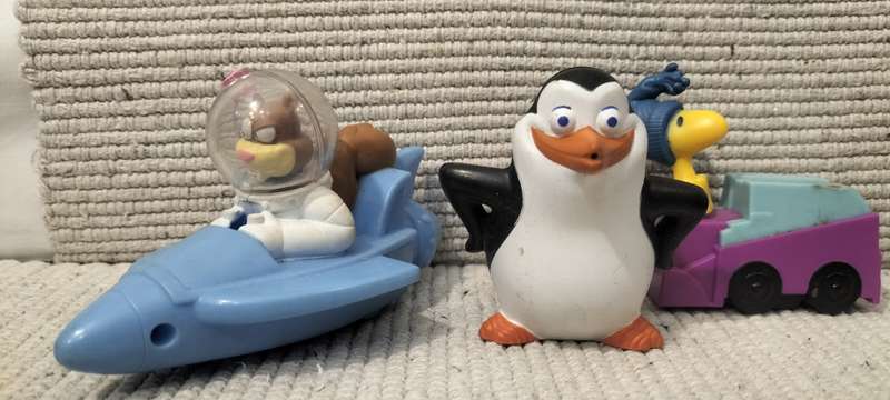 A Collection of 5 Rare Mcdonald's Toys