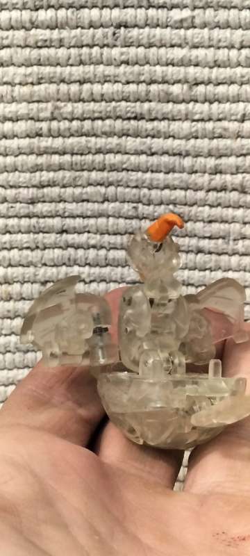 An Extremely Rare Intact 800g Bakugan "BakuCrystal"Clear Aranaut Spin Master/Sega Toy