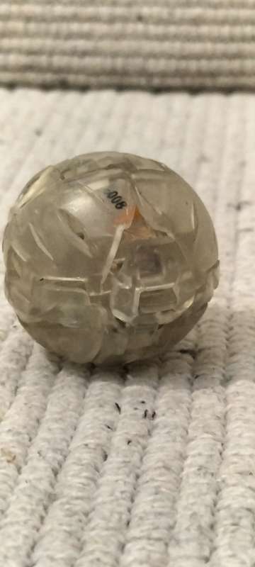 An Extremely Rare Intact 800g Bakugan "BakuCrystal"Clear Aranaut Spin Master/Sega Toy