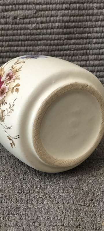 Beautiful Vintage Matte Glazed Ceramic Bud Vase.