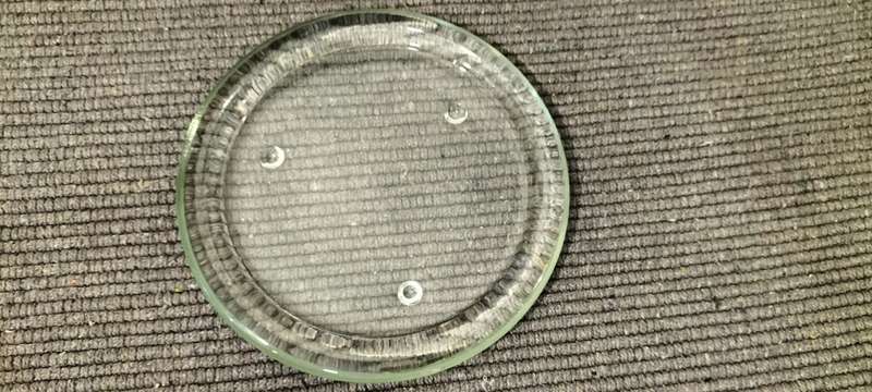 Quality Thick Footed Glass Wine Bottle Coaster