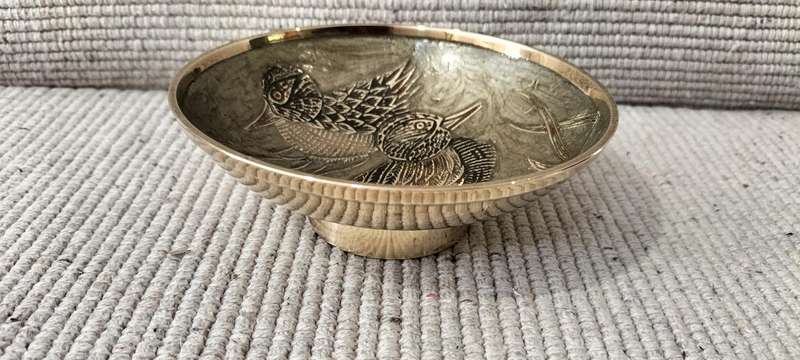 A Magnificent Cloisonne Brass Bowl