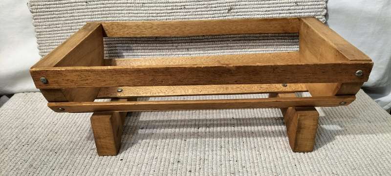 A Beautiful Light Wood Fruit Basket