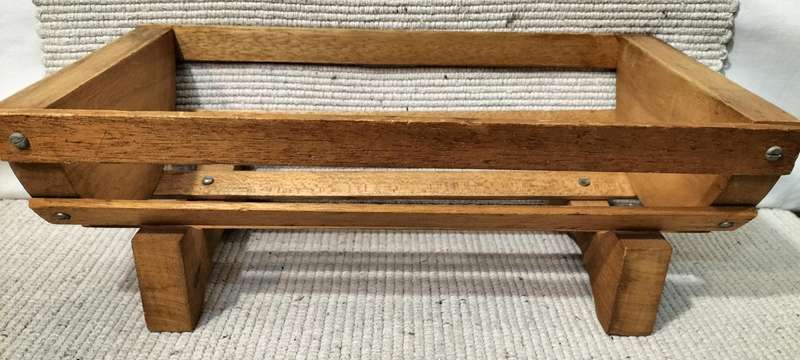A Beautiful Light Wood Fruit Basket