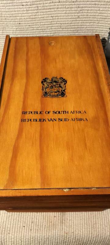 Stunning Pair of Vintage Circa 1970 Republic of South Africa Wine Boxes