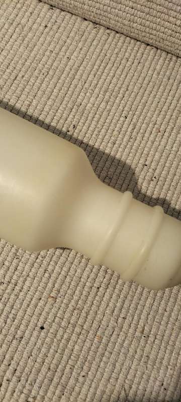 Very Rare Vintage Ice Water Pastry Rolling Pin with Lid