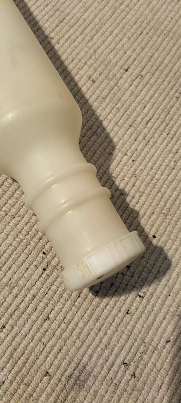 Very Rare Vintage Ice Water Pastry Rolling Pin with Lid