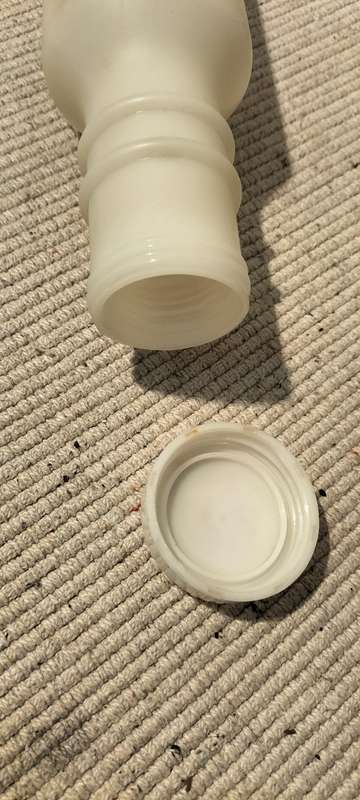Very Rare Vintage Ice Water Pastry Rolling Pin with Lid