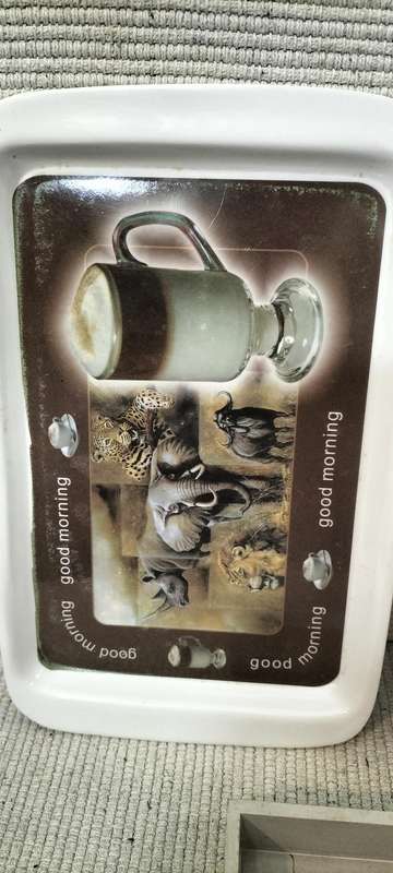 A Set of 3 Single Serving Serving Trays.