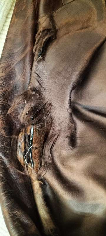 A Magnificent Genuine Reiss of London Men's Superior Quality Leather Jacket -L  Worth R12 000