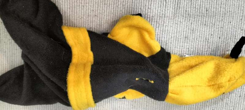 Stunning Fleece Onesie With Hoodie for Small Dog