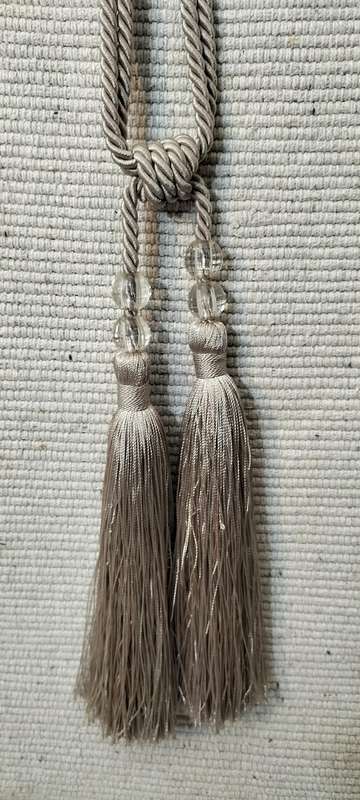 A Stunning Tie Back Tassel
