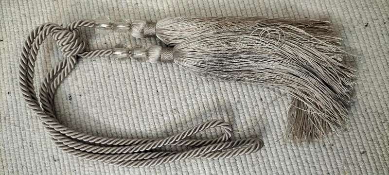 A Stunning Tie Back Tassel
