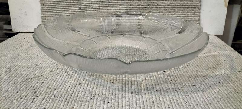A Magnificent Large Glass Fruit/Serving Bowl