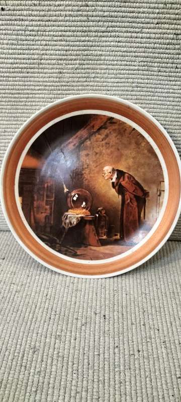 Beautiful "Der Alchimist" by Karl Spitzweg Wall Plate