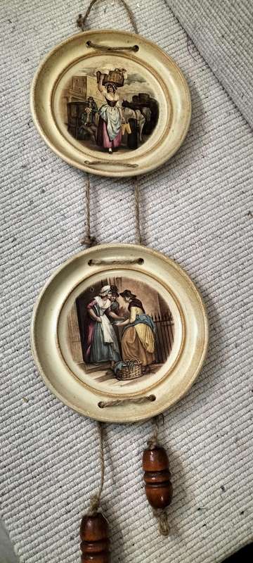 Beautiful Garden Glazed Ceramic Wall Hanging