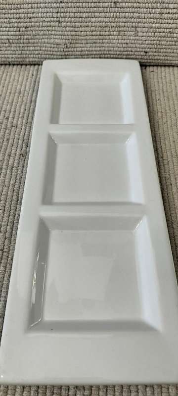 A Quality Glazed Ceramic Snack Platter