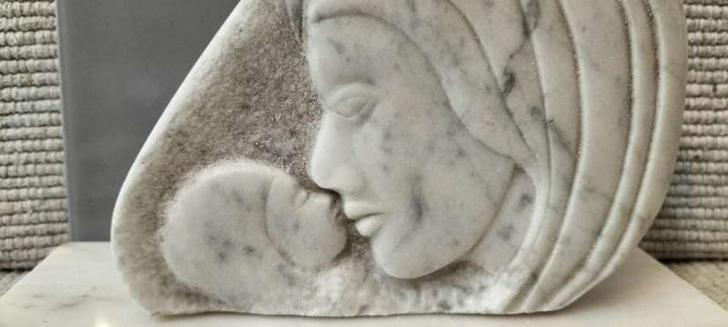 Magnificent Marble Artwork on Base