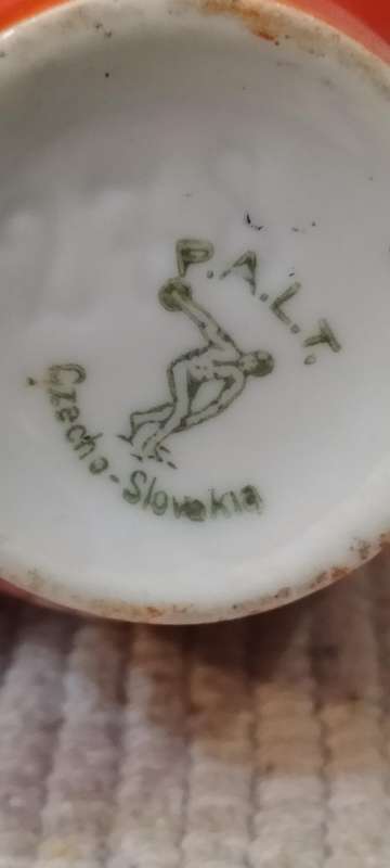 Stunning Vintage PALT Czechoslovakia Mini Creamer/Pitcher