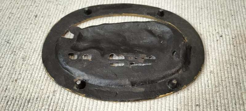 Magnificent Vintage Heavy Solid Cast Iron Pig Trivet