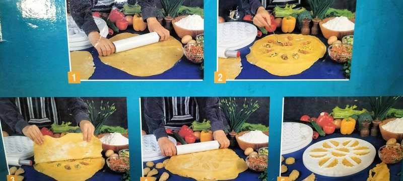 Complete 4 Piece Doug Magic Pie/Dumpling etc Maker