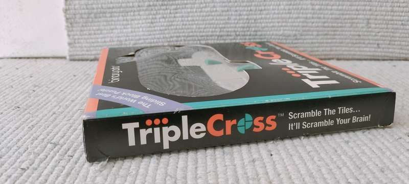 Triple Cross Sliding Block Puzzle Game in Box