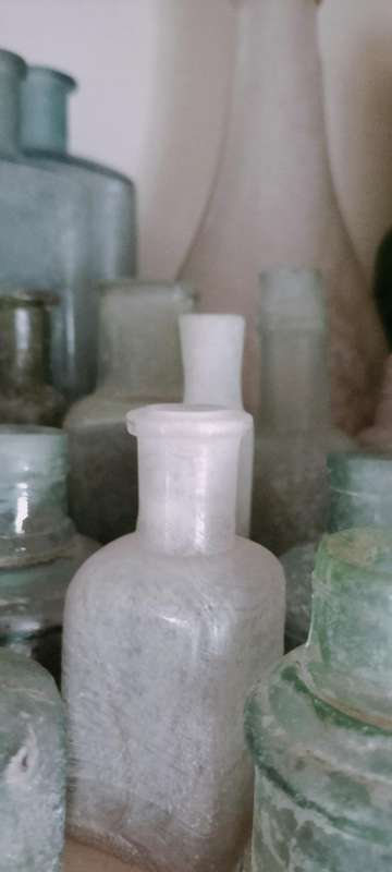 A Set of 90 Antique and Vintage Bottles, Including Rare Ones