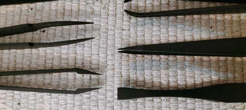 Complete 8 Piece T-201 to T-208 Craft Tweezers