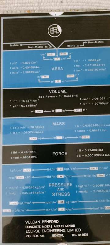 Vintage Collectors Conversion Slide in Original Sleeve and Instructions