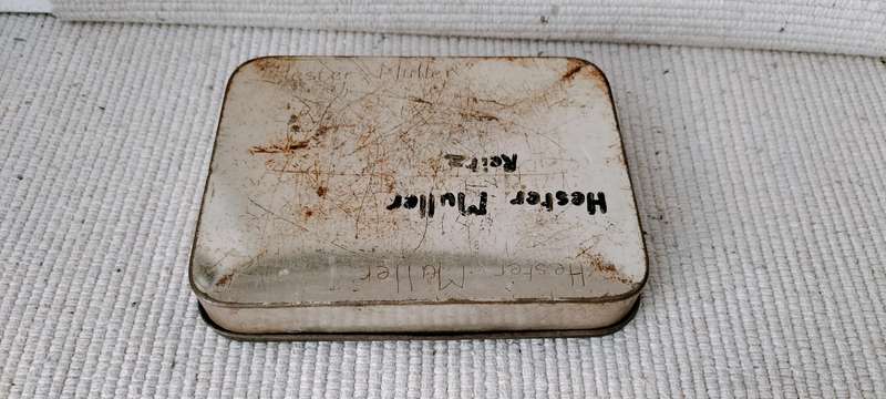 Old Collectible Romac C Cure Garage Outfit Tin