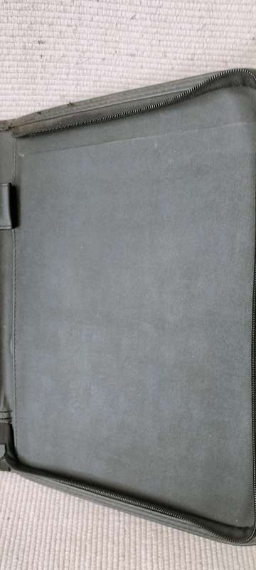 IBM PU Leather Portfolio Holder