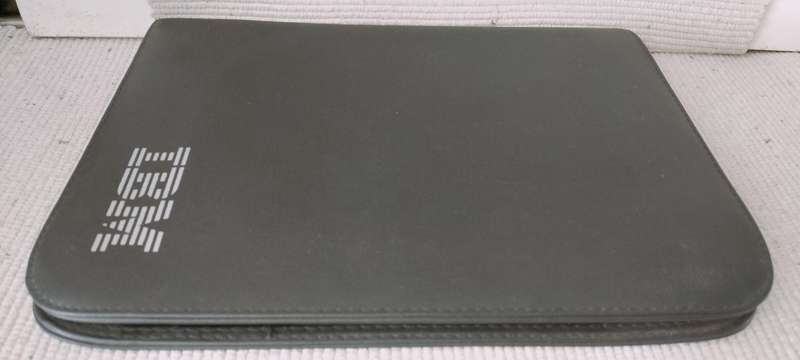 IBM PU Leather Portfolio Holder