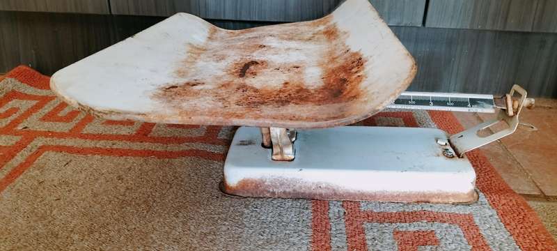 Very Old Circa 1930 Detecto Baby Scale