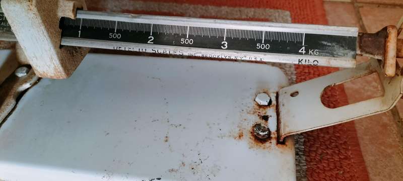 Very Old Circa 1930 Detecto Baby Scale