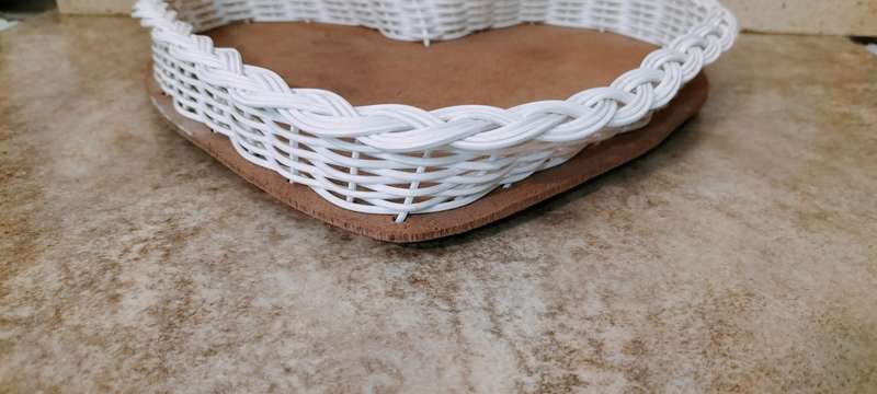 Heart Shaped Woven Dried Fruit/Biltong/Sweets Basket