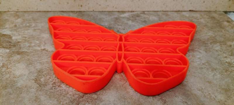 Bubble Pop Silicone Butterfly Fidget/Stress Toy
