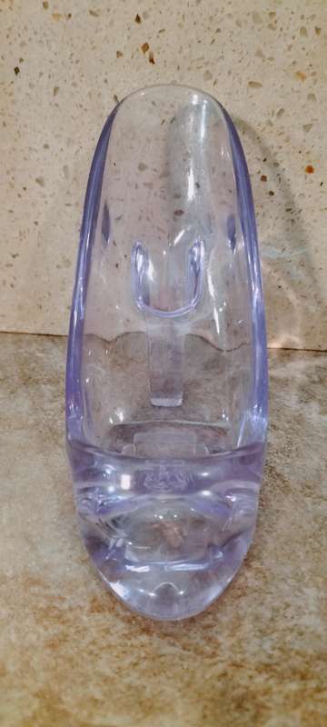 Unique Strong Clear Purple Shoe Remote/Phone Holder