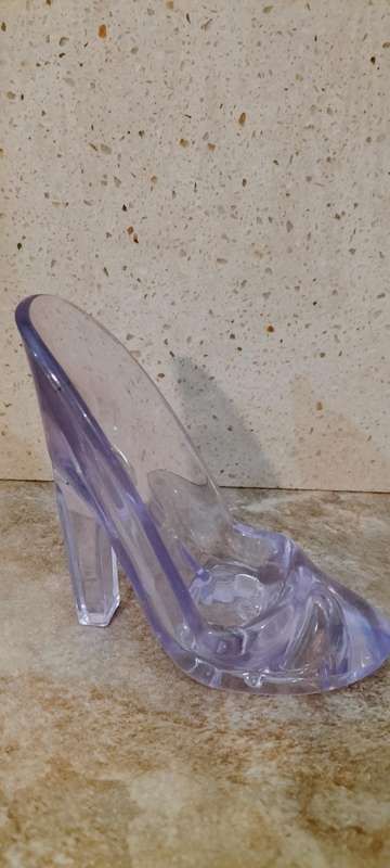 Unique Strong Clear Purple Shoe Remote/Phone Holder