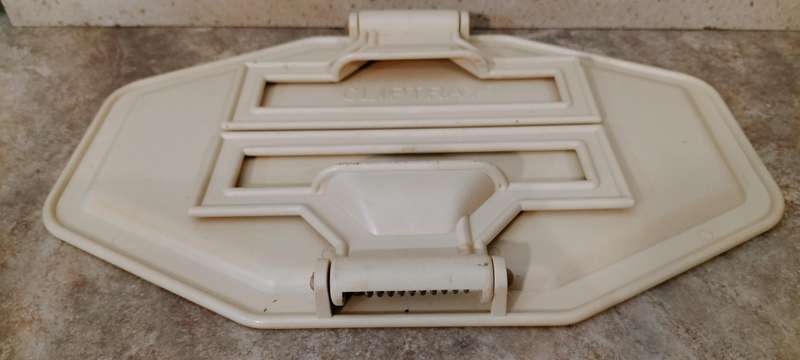 A Unique Melamine Knee or Arm Rest Clip Tray
