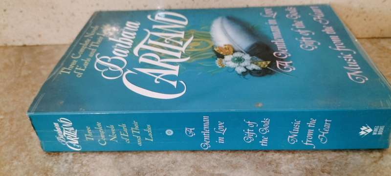 Barbara Cartland - Three Complete Novels. Soft Cover.