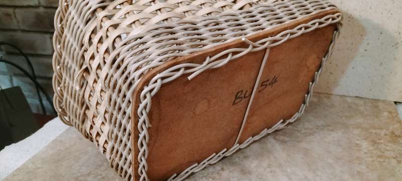 Superb Cane/Rattan Picnic Basket.